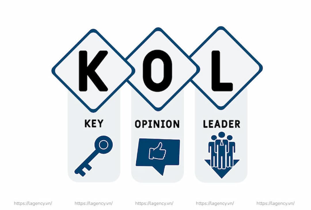 KOL - Key Opinion Leader có thể dịch là những người có tầm ảnh hưởng